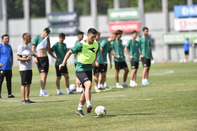 Bursaspor Şut Çalıştı