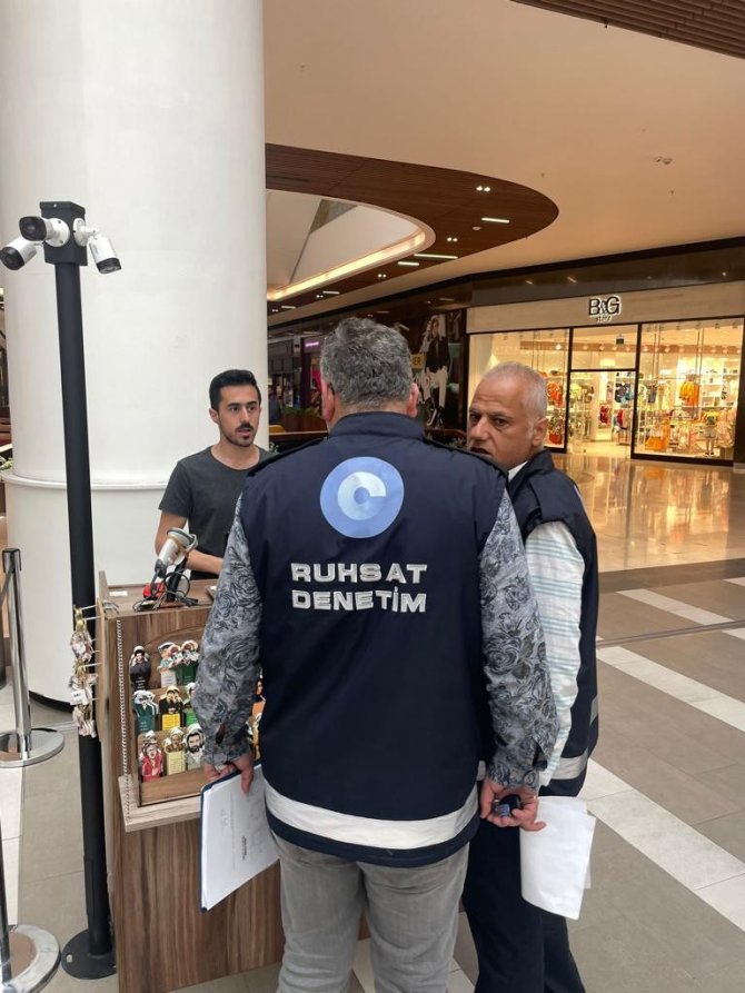 Canik’te Ruhsat Denetimleri