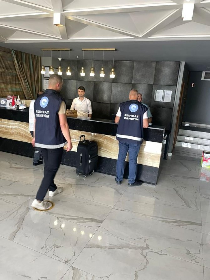 Canik’te Ruhsat Denetimleri