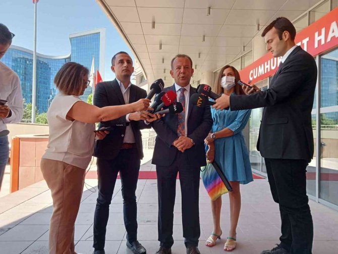 Chp Yüksek Disiplin Kurulu’na İhraç Talebiyle Sevk Edilen Tanju Özcan’dan Sözlü Savunma Sonrası Açıklamalar
