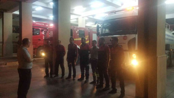 Denizli İtfaiye Ekiplerini Kütahya’ya Sevk Etti