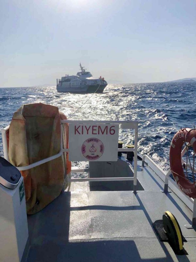 218 Yolcu Bulunan Feribottaki Yolcular Kurtarıldı