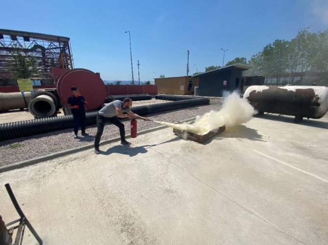 Ulaşımpark Personeline Eğitim Verdi