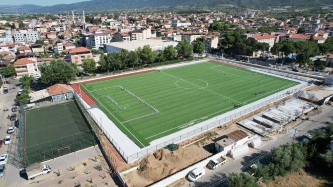 Sarıgöl 4 Eylül Stadyumu Yenileniyor