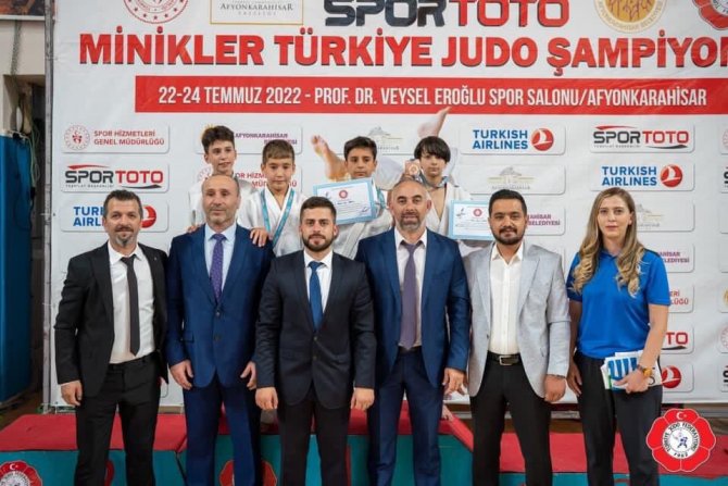 Minik Judocular Kürsüyü Boş Bırakmadı