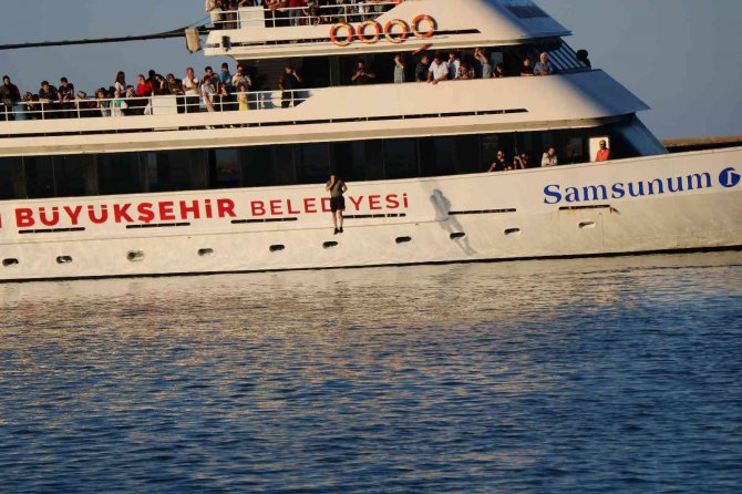 Samsun’da “Tedbiri Bırakma, Akıntıya Kapılma” Tatbikatı