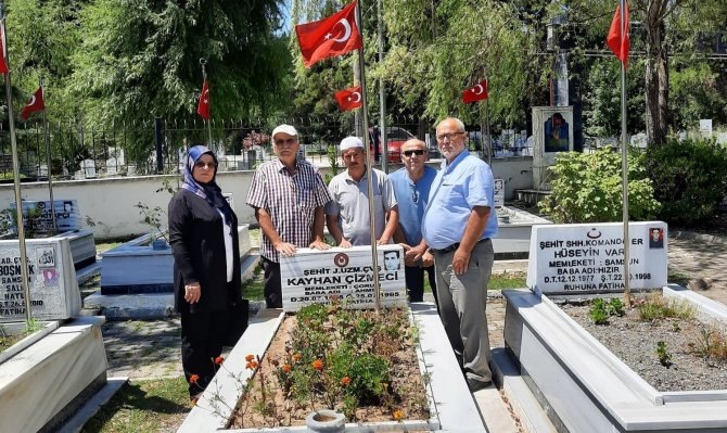 Bafralı Şehitler Kabirleri Başında Anıldı
