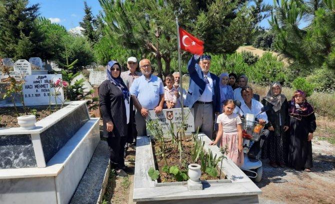 Bafralı Şehitler Kabirleri Başında Anıldı