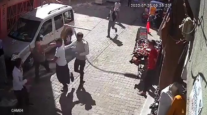 Şanlıurfa’da Taşlı Sopalı Kavga