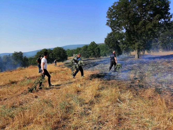Su İşçilerinin Dikkati Orman Yangınını Önledi