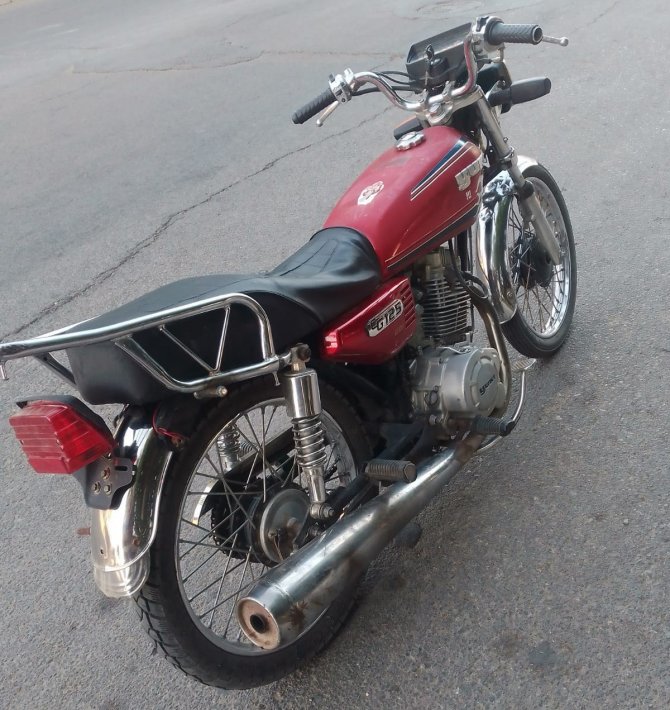 Park Halindeki Motosiklet Çalındı