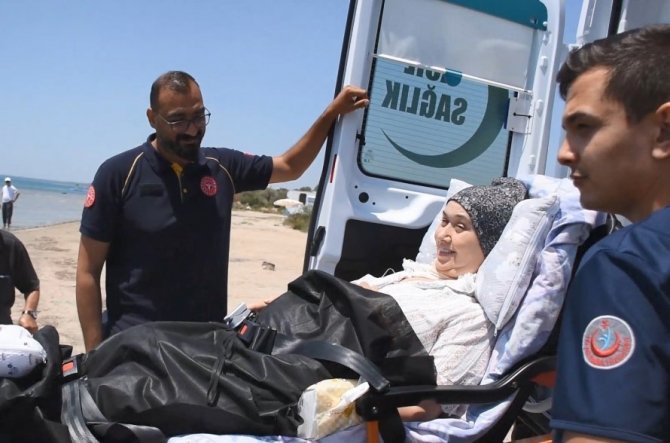 Als Hastası Gürbüz’ün Denizi Görme İsteği Yerine Getirildi