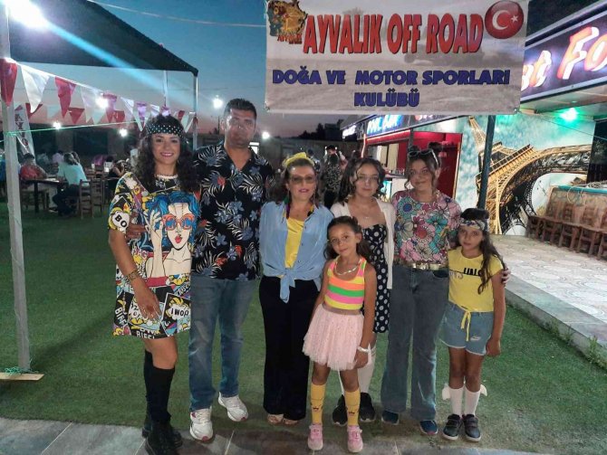 Ayvalıklı Off-roadcılardan 80’li Yıllar Gecesi