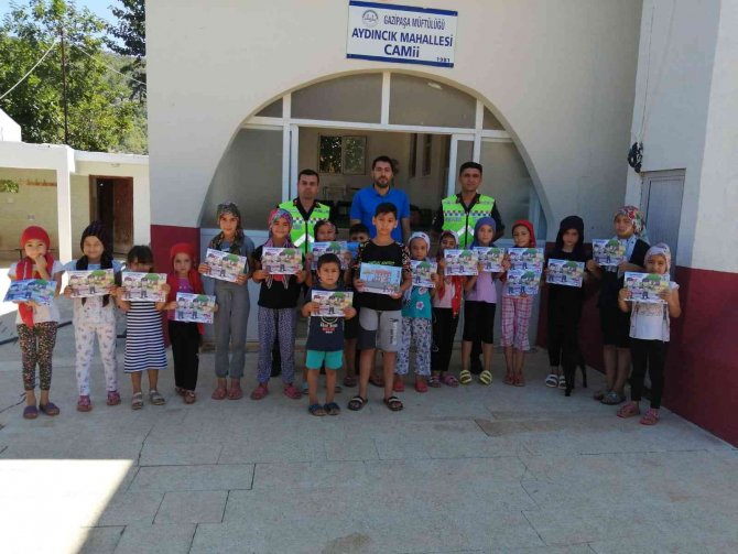 Jandarmadan Kur’an Kursu Öğrencilerine Trafik Eğitimi