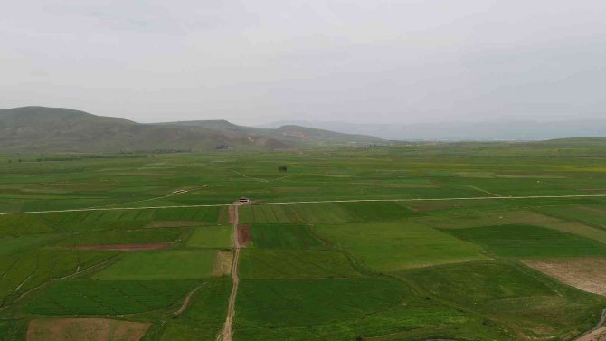 Erzurum Sakalıkesik Ovası Sulamasında Çalışmalar Devam Ediyor