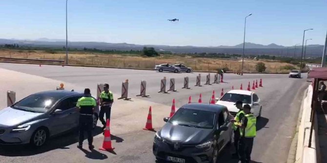 Hatay’da Dron İle “Kemerin Ses Getirsin” Denetimi