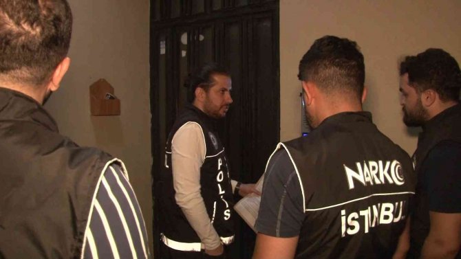 İ̇stanbul’da Uyuşturucu Tacirlerine Yönelik Narkotik Operasyonu