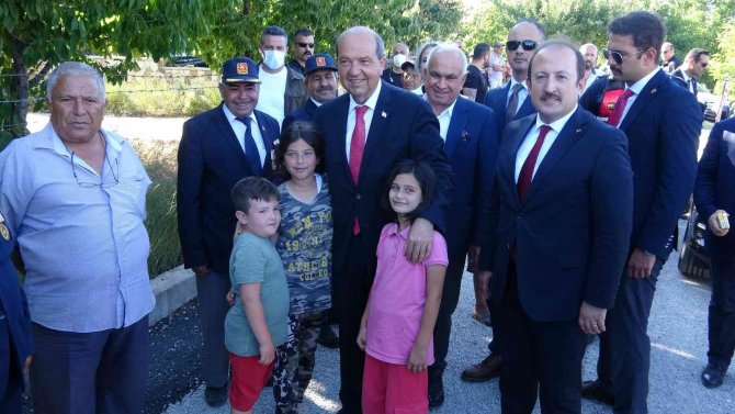 Kktc Cumhurbaşkanı Tatar: "Varlığımız Türkiye Cumhuriyeti’nin Güvenliği İçinde Çok Önemlidir"
