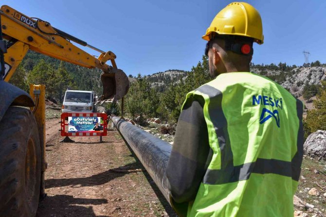 Tarsus’ta İçmesuyu Çalışmaları Sürüyor
