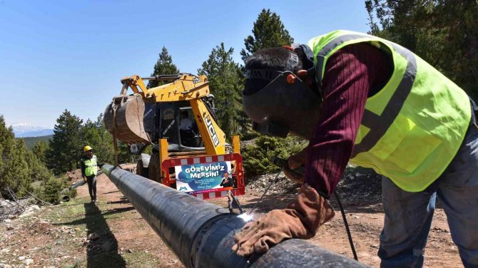 Tarsus’ta İçmesuyu Çalışmaları Sürüyor