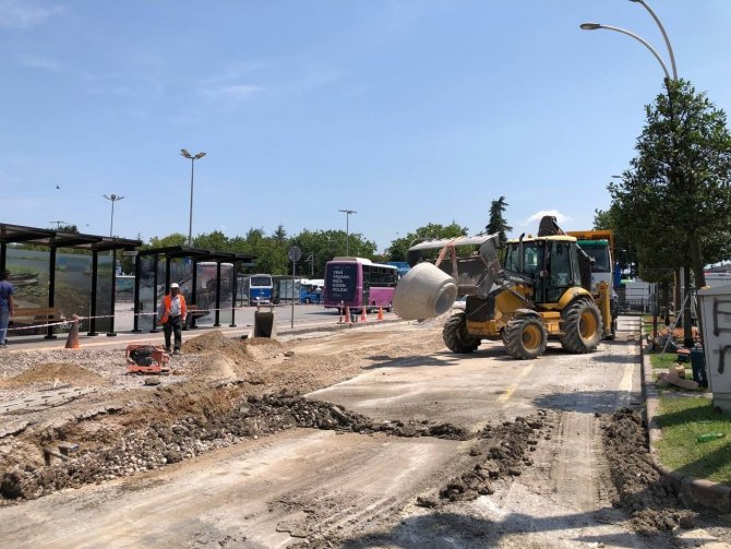 Katlı Pazar Bölgesi Altyapı Çalışmalarında Son Etaba Gelindi