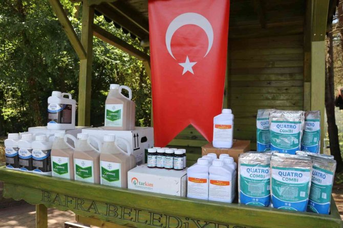 Üreticiye Bitki Koruma Ürünleri Ve Gübre Dağıtımı