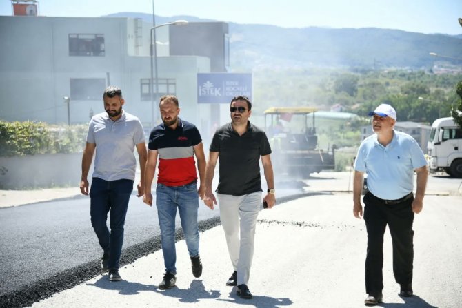 Başiskele’nin Yolları Yenileniyor