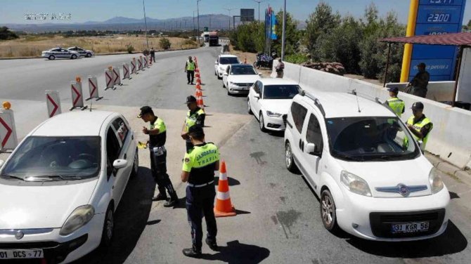 Hatay’da Dron İle “Kemerin Ses Getirsin” Denetimi