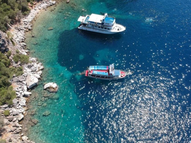 Gökova Koyları Yerli Ve Yabancı Turistin İlgi Odağı
