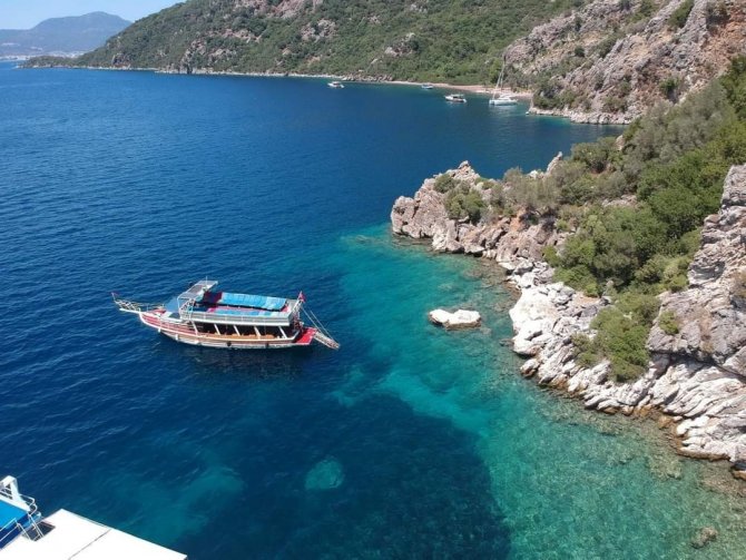 Gökova Koyları Yerli Ve Yabancı Turistin İlgi Odağı