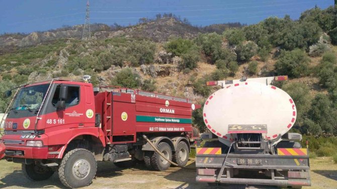 Yangın Söndürme Çalışmalarına Didim Belediyesi’nden Tam Destek