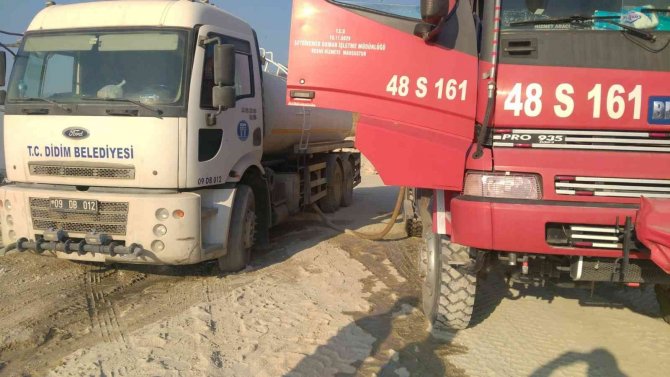 Yangın Söndürme Çalışmalarına Didim Belediyesi’nden Tam Destek