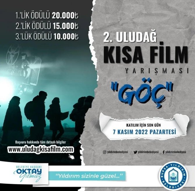 2. Uludağ Kısa Film Yarışmasına Başvurular Başladı