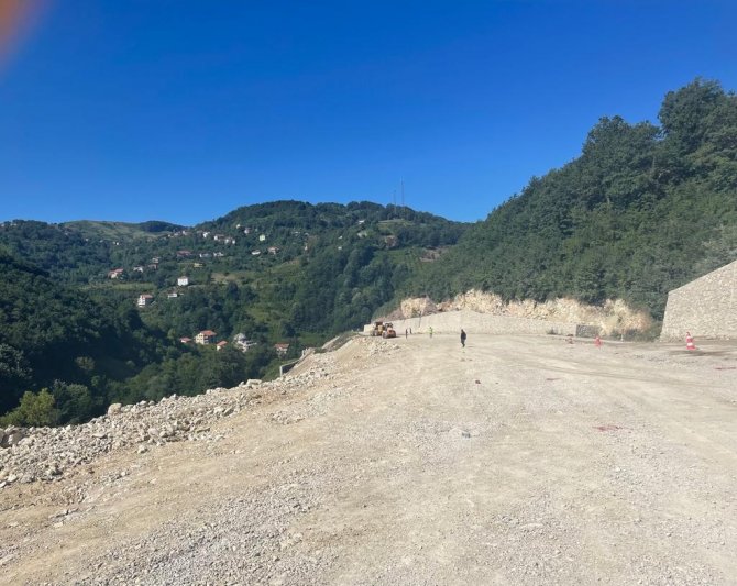 Kdz. Ereğli-devrek Karayolunda Çalışmalar Hız Kazandı