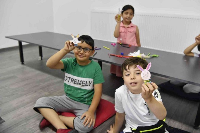 Ankara Büyükşehirden "Çocuklar İ̇çin Atölye" Eğitimi