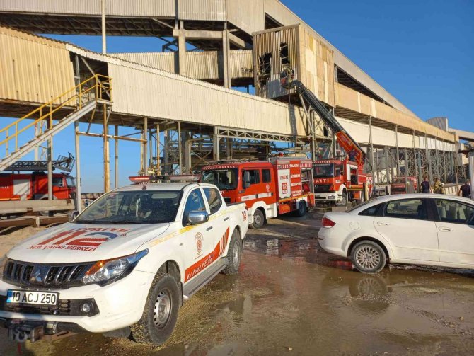 Bandırma Bagfaş’ta Yangın