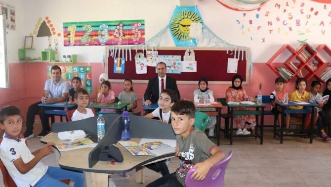 Bingöl Milli Eğitim Müdürü Halil Yücel Destekleme Kurslarında İncelemelerde Bulundu