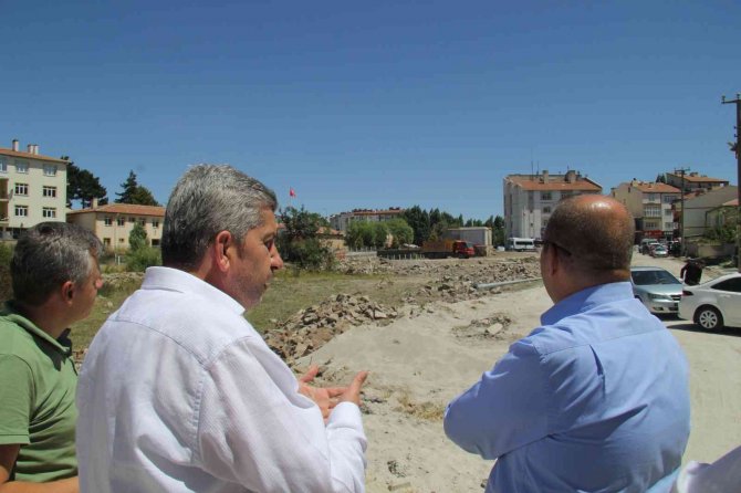 Bünyan’da Pazaryeri Ve Terminal Yapımı İçin Altyapı Çalışmaları Başladı