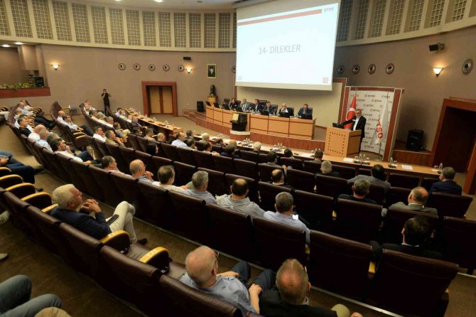 Btso Yönetim Kurulu Başkanı Burkay: “Dış Ticarette Yeni Fırsatlara Odaklanmalıyız”