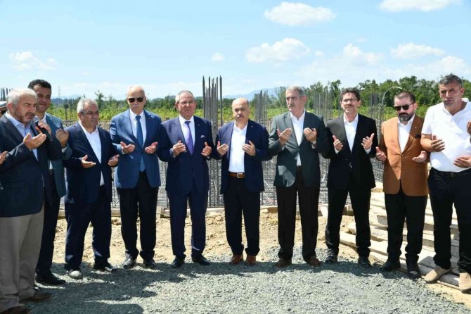 Çarşamba Karma Osb’de Temel Atma