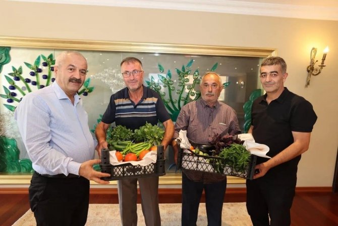 Gebzeli Çiftçilerden İlk Hasat Sürprizi