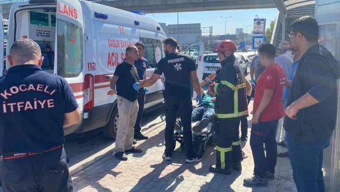 D-100’de Zincirleme Kaza: 1 Yaralı
