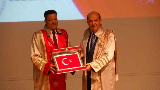 Kktc Cumhurbaşkanı Tatar, Osmaniye’de “Kıbrıs’ta Türklerin Varoluş Mücadelesi” Konulu Konferans Verdi