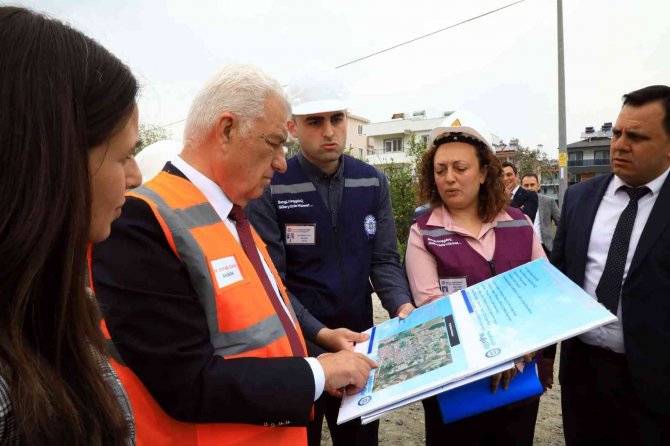 Dalaman’da Alt Yapı Çalışmaları Tamamlanmak Üzere