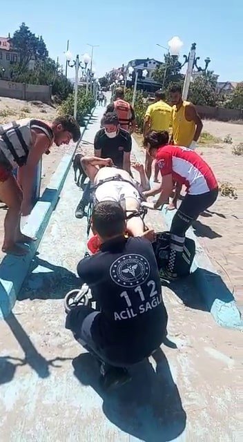 Derin Sandığı İskeleden Atlayınca Olanlar Oldu