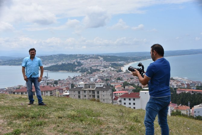 Sinoplu Sanatçı Cemil Kaya’nın “Çangal Dağı” Klibi Sinop’ta Çekiliyor