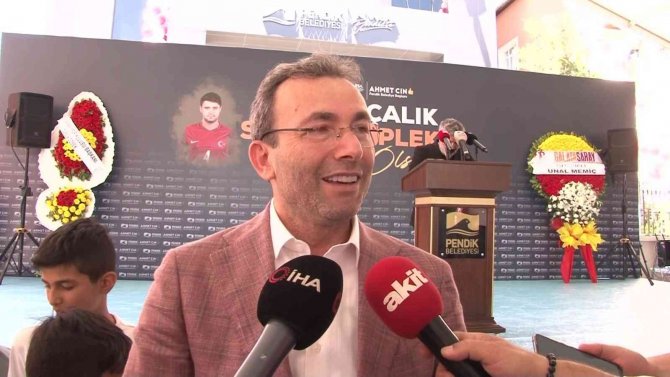 Pendik’te Ahmet Çalık Spor Kompleksi Kapılarını Açtı