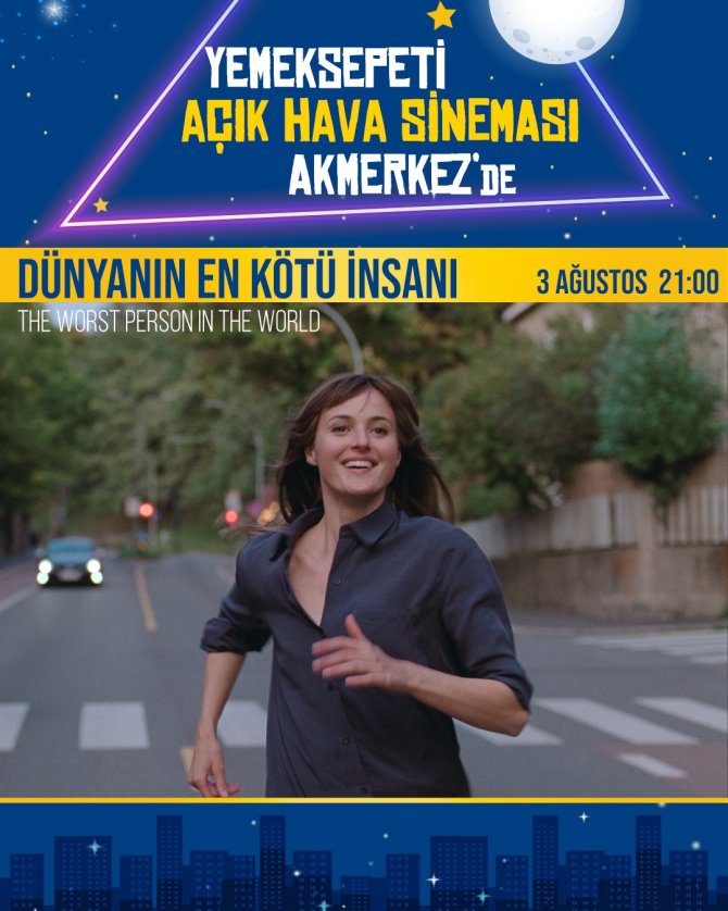 Akmerkez Üçgen Teras’ta Açık Hava Sineması Başlıyor