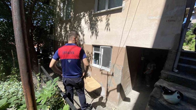 Şofben Yangını Ekipleri Harekete Geçirdi
