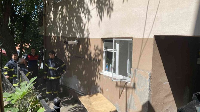 Şofben Yangını Ekipleri Harekete Geçirdi